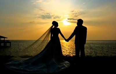 Wedding shuttle bus